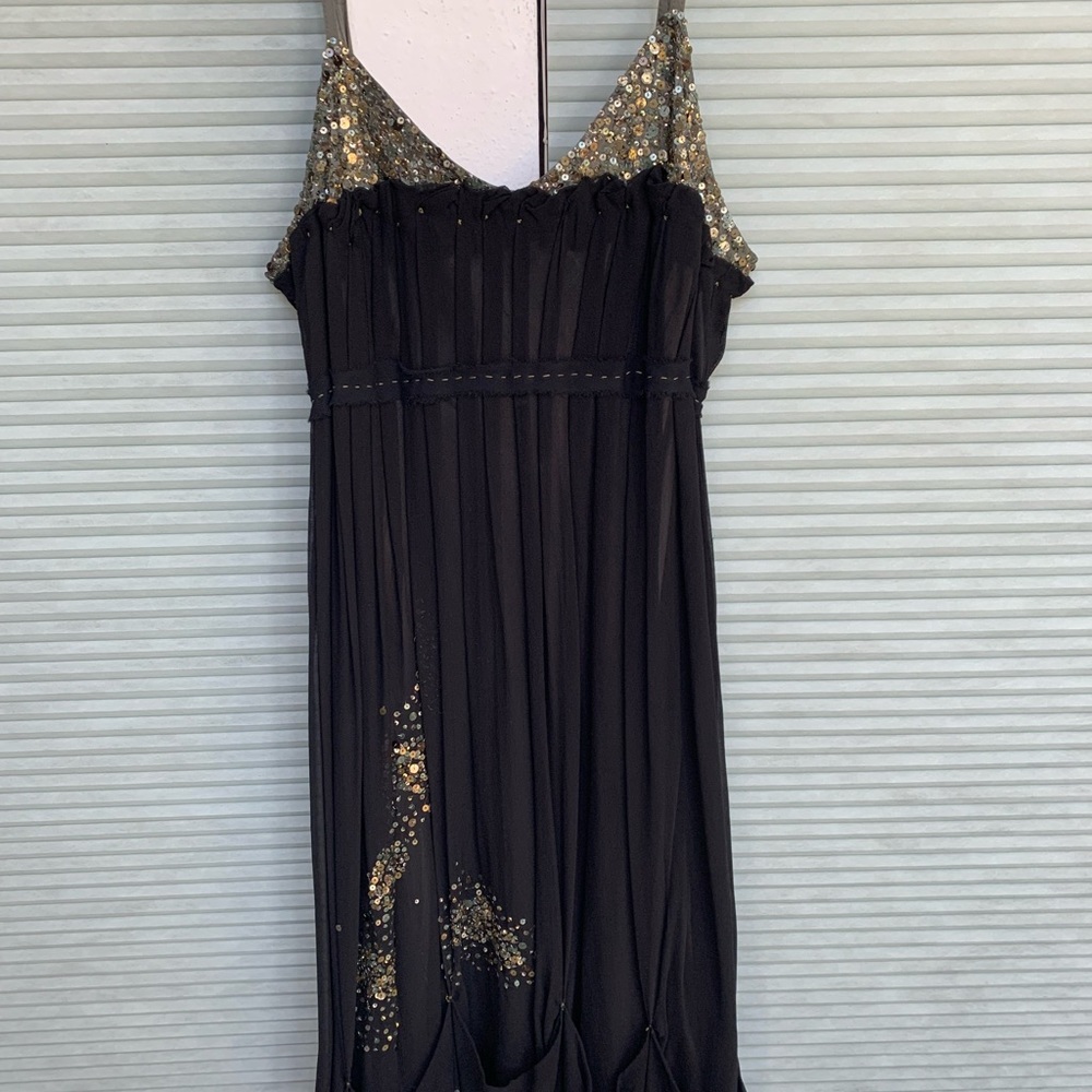 Gorgeous Italian silk mid length dress
